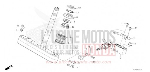 TIGE DE DIRECTION CMX1100AS de 2025